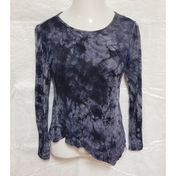 ❤Allegra K Long Sleeves Tie-Dye. - Picture 2 of 8